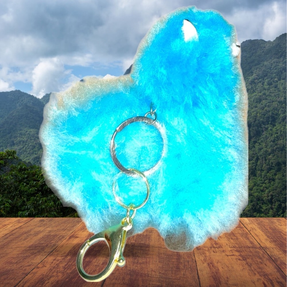 BUY IT NOW  Genuine Super Soft Alpaca Fur Llama Bag Charm NEW Buyers Choice - Picture 2 of 2